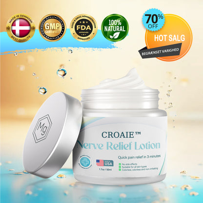 CROAIE™ Nerveaflastende lotion (🔥Tidsbegrænset rabat Sidste 30 minutter🔥)